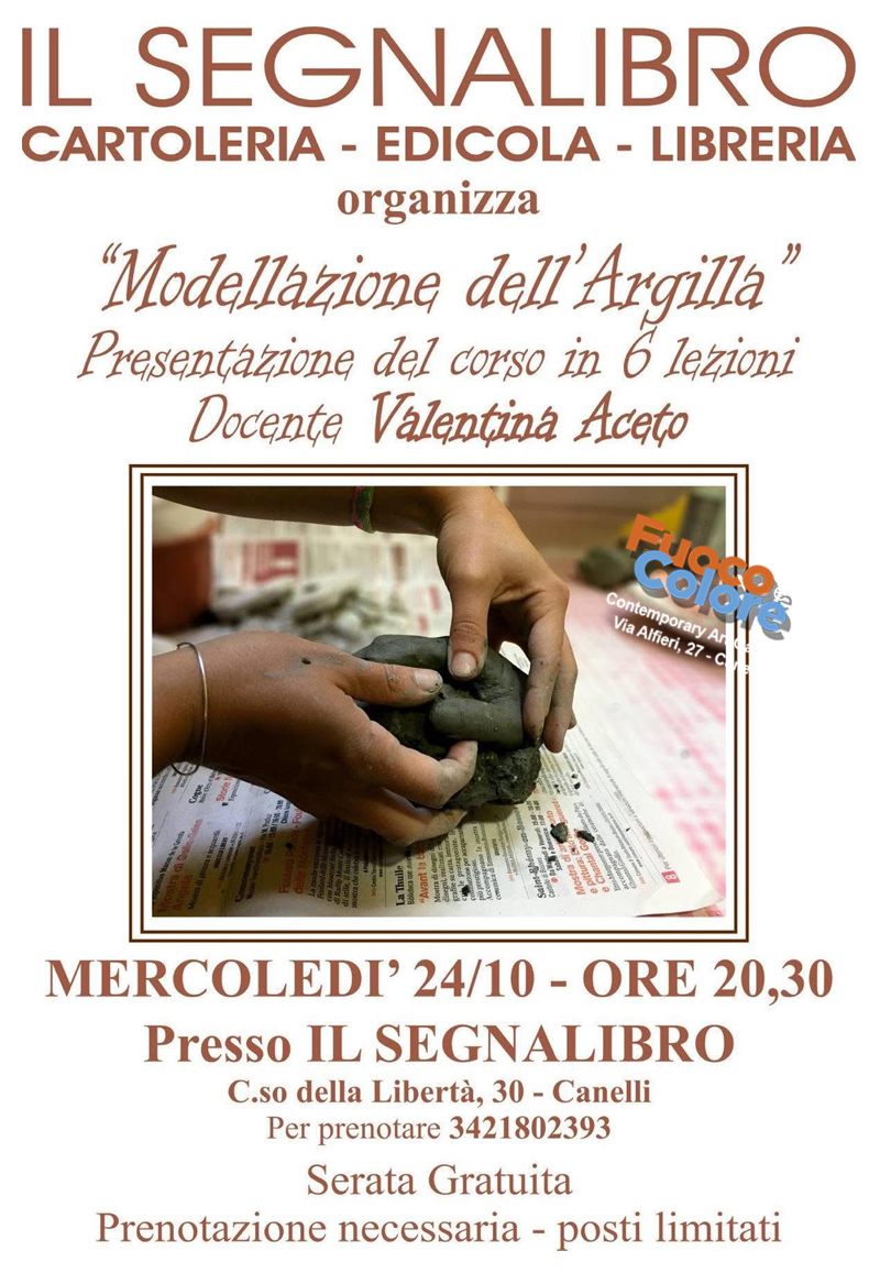 Workshop modellazione argilla